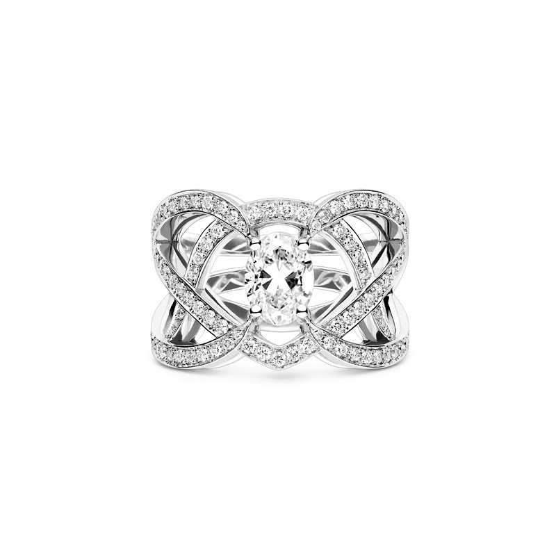 Bague Méandre Éclipse ovale