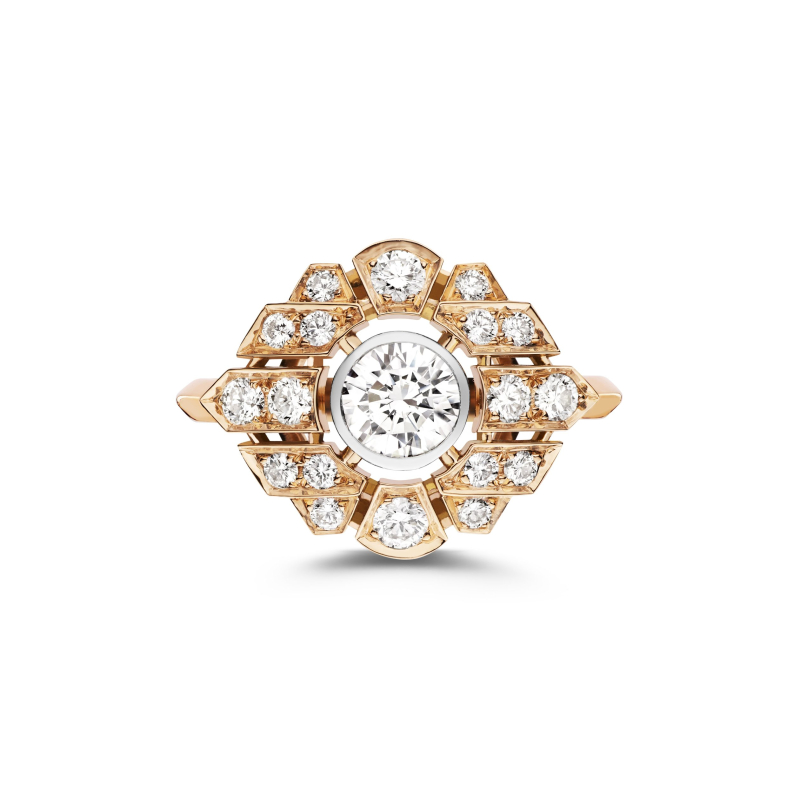 Bague Charleston Baker duo