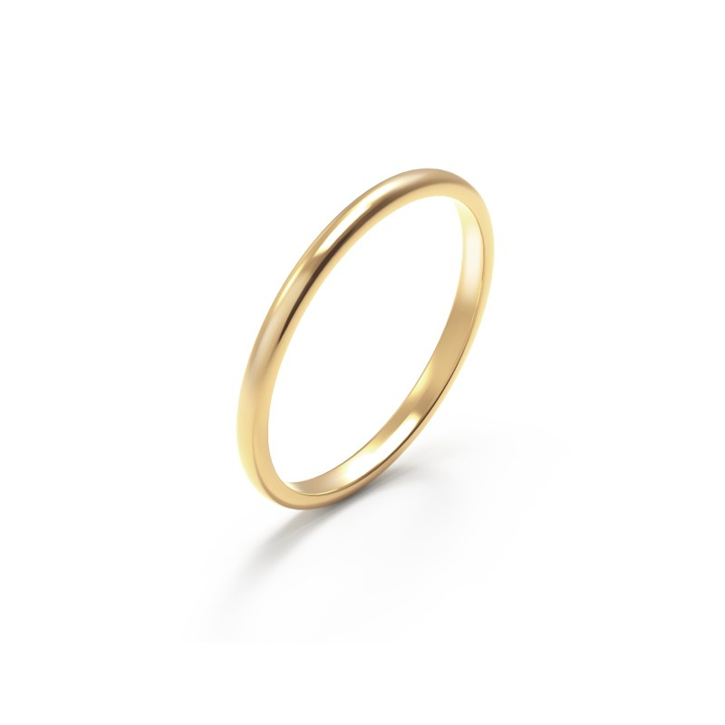 Alliance demi-jonc 1.5 mm