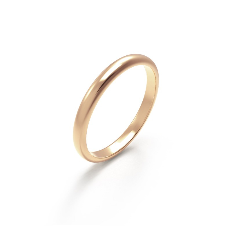 Alliance demi-jonc 2.5 mm