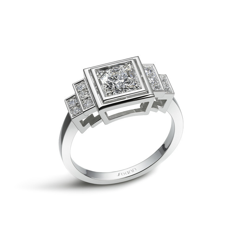 Bague Art déco Stairs