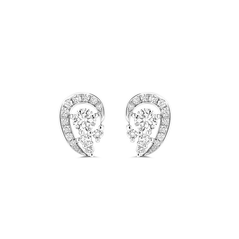 Boucles d'oreilles Méandre mini Hina