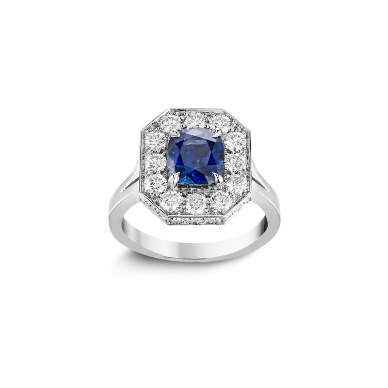 Bague Blue Emeraude