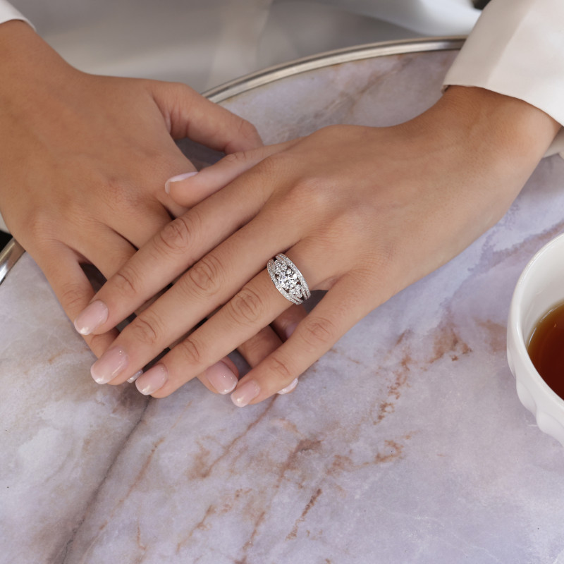 Bague Valériane diamant