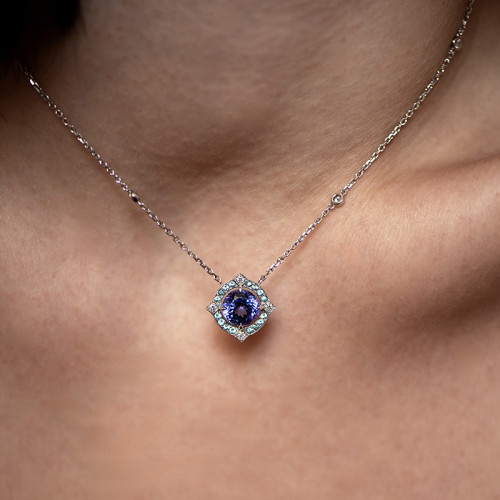 Collier Divine Tanzanite