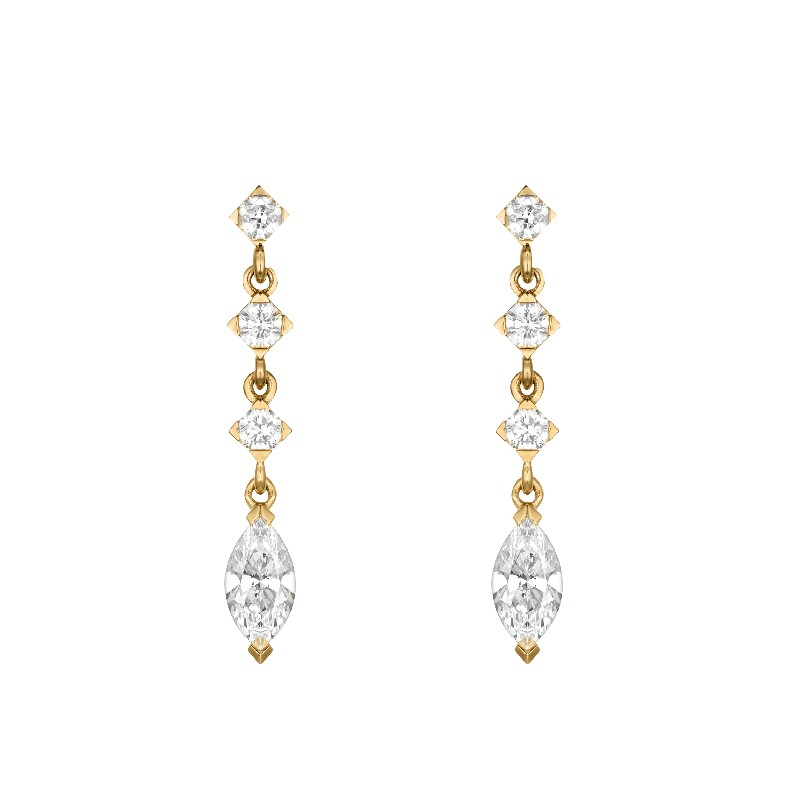 Boucles d'oreilles Stalactite