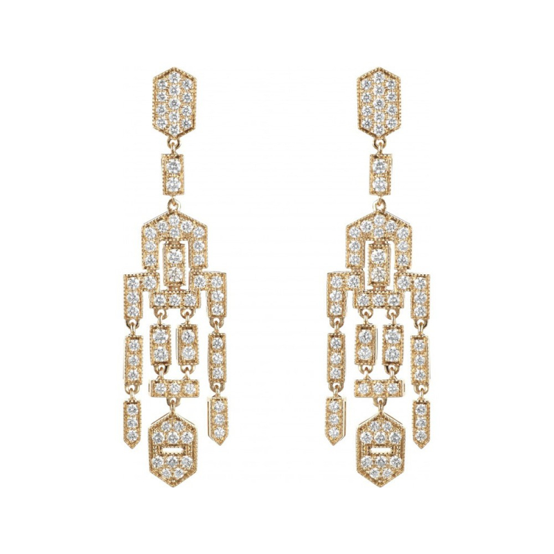 Boucles d'oreilles Art déco