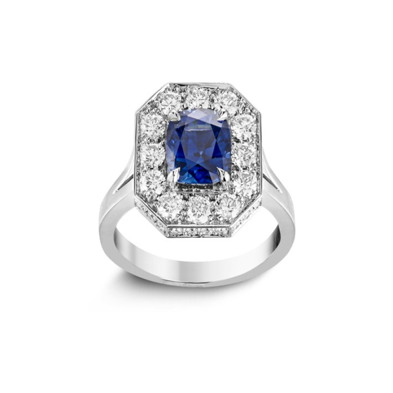 Bague Blue Emeraude