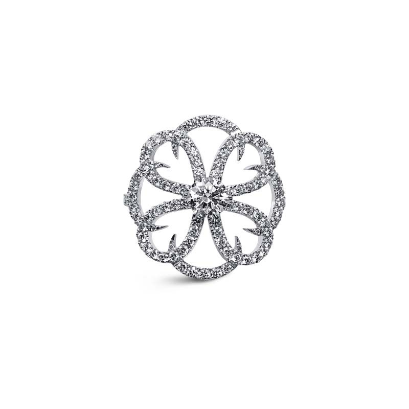 Bague toile de Méandre L