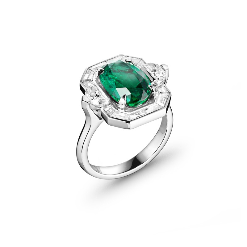 Bague Garden émeraude