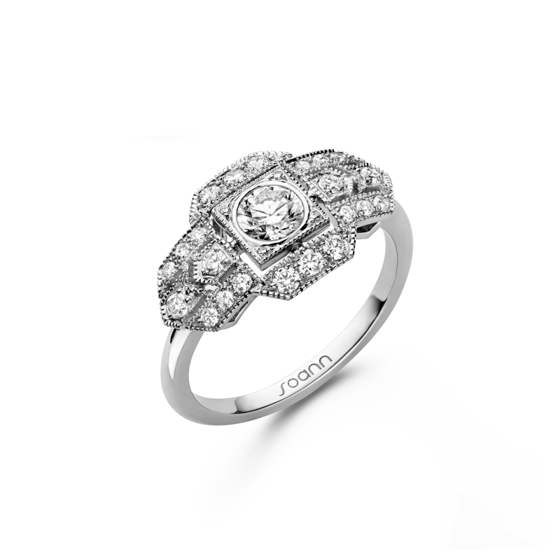 Bague Charleston vintage