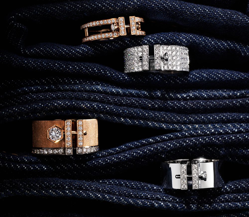 Création signature Soann en or, joaillerie parisienne à Paris